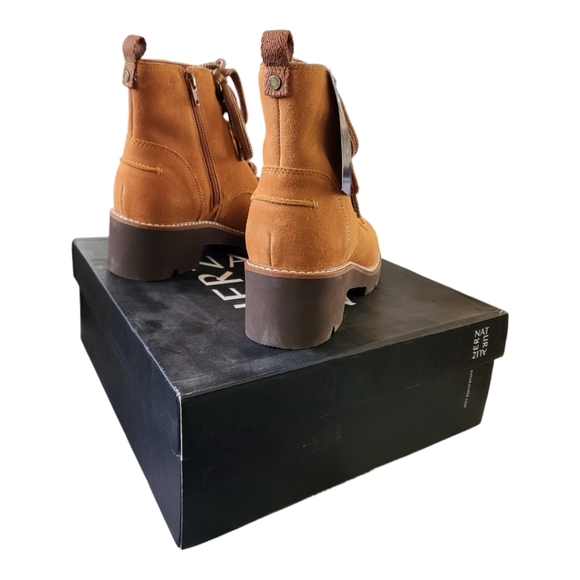 Naturalizer Dara Suede Lace-up Bootie Womens Size 6.5 New - Picture 4 of 9